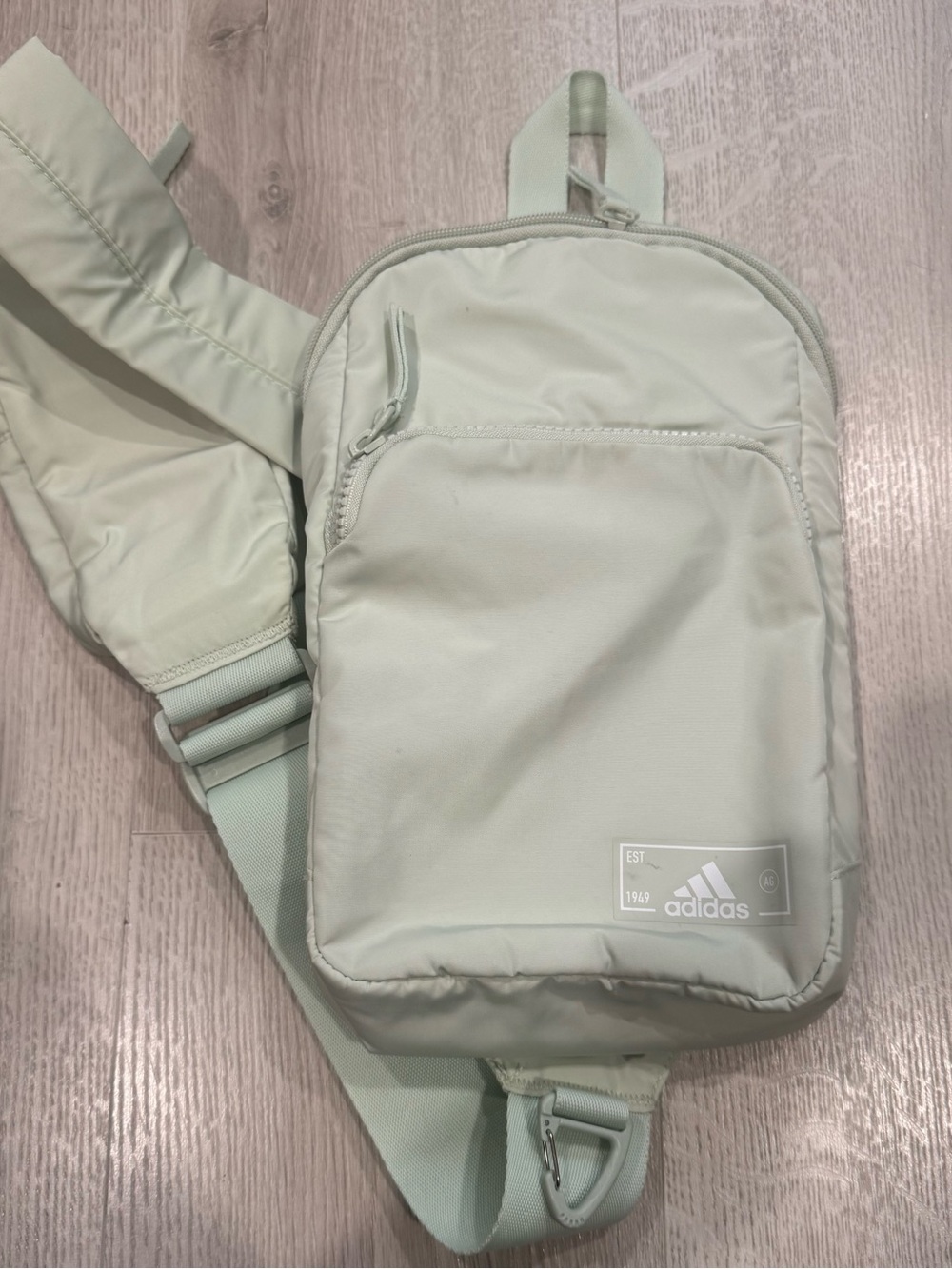 GUC Adidas | Essentials 2 | Sling Adjustable Strap | Crossbody Bag | Mint Green